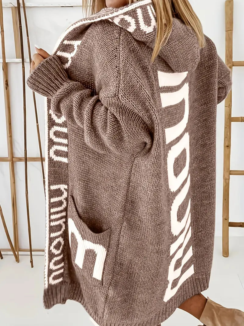 Anna - Elegantní Dlouhý Cardigan
