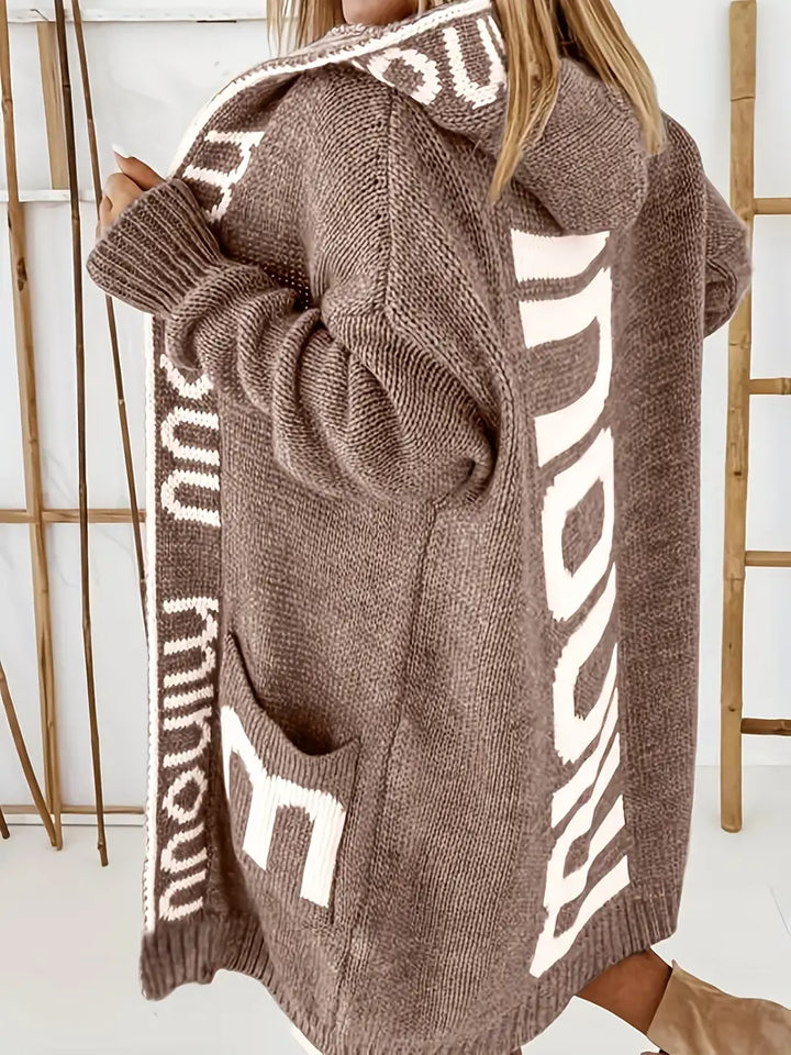 Anna - Elegantní Dlouhý Cardigan