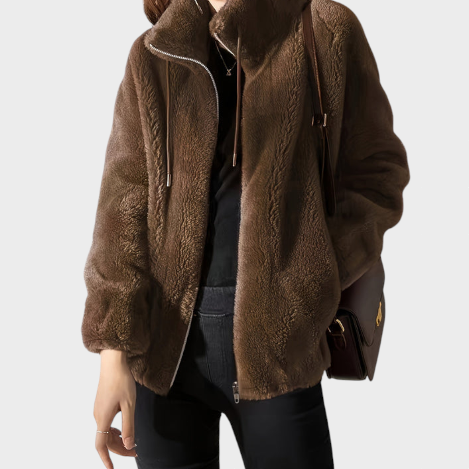 Florente - Bunda s vysokým límcem