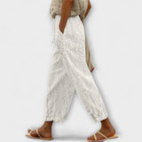 Zoey - Kalhoty s potiskem vinné révy