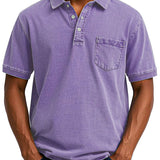 DAMIEN - VINTAGE CASUAL PÁNSKÁ POLO KOŠELE