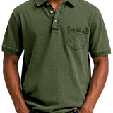 DAMIEN - VINTAGE CASUAL PÁNSKÁ POLO KOŠELE