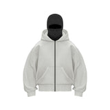 ROWDY - DVOJITÁ VRSTVENÁ MIKINA S KAPUCÍ