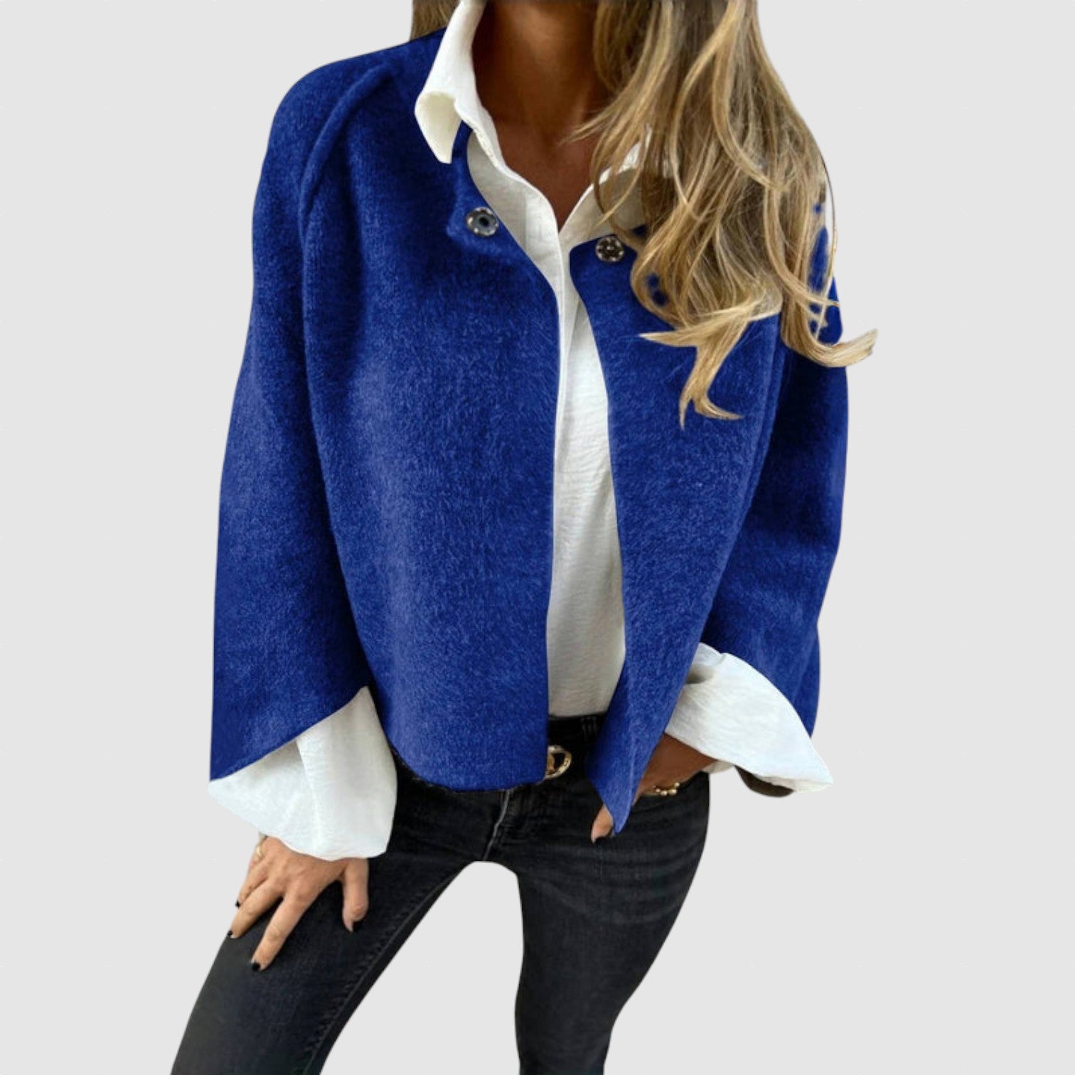 Johanna - Elegantní cardigan s kulatým výstřihem