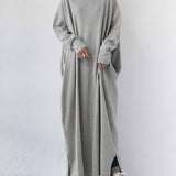 Serenya – módní šaty s dlouhými rukávy a výstřihem do V