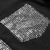 Ada - Lehká blůza s flitrovými knoflíky