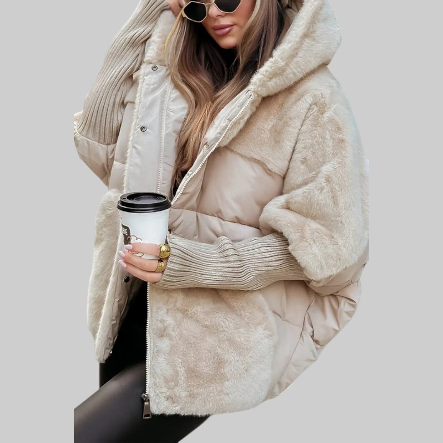 Raven - Moderní bomberová bunda s kapucí