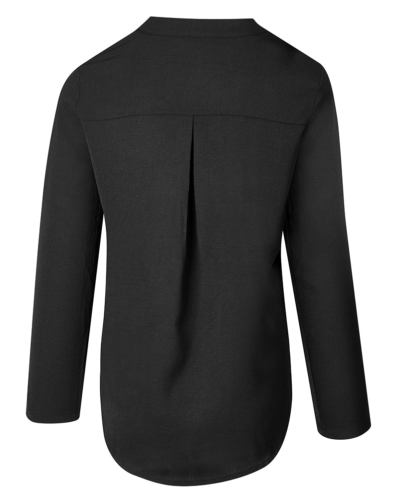 Ada - Lehká blůza s flitrovými knoflíky