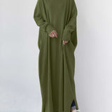 Serenya – módní šaty s dlouhými rukávy a výstřihem do V