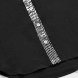 Ada - Lehká blůza s flitrovými knoflíky