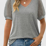 Sofrenia - Pohodlný top s výstřihem do V