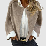 Johanna - Elegantní cardigan s kulatým výstřihem