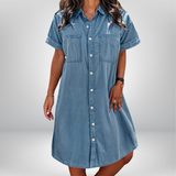 Cleo - Letní Denim Šaty