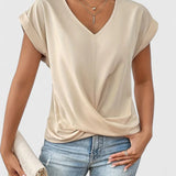 Mahrianne - Pohodlný top s V výstřihem