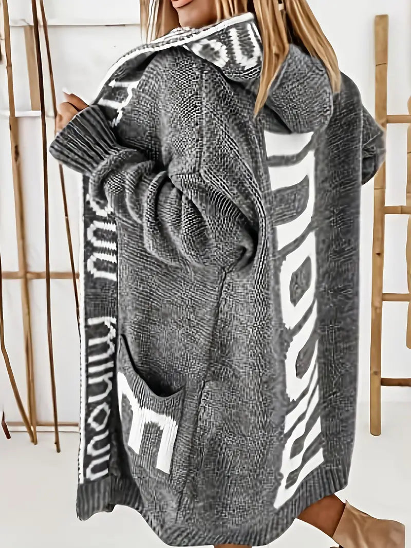 Anna - Elegantní Dlouhý Cardigan