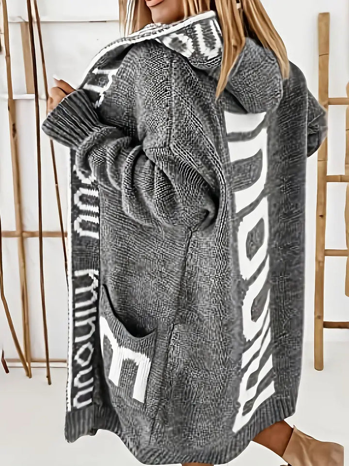 Anna - Elegantní Dlouhý Cardigan