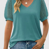 Sofrenia - Pohodlný top s výstřihem do V