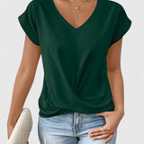 Mahrianne - Pohodlný top s V výstřihem
