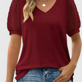 Sofrenia - Pohodlný top s výstřihem do V
