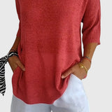 Cassandra - Elegantní top s V výstřihem