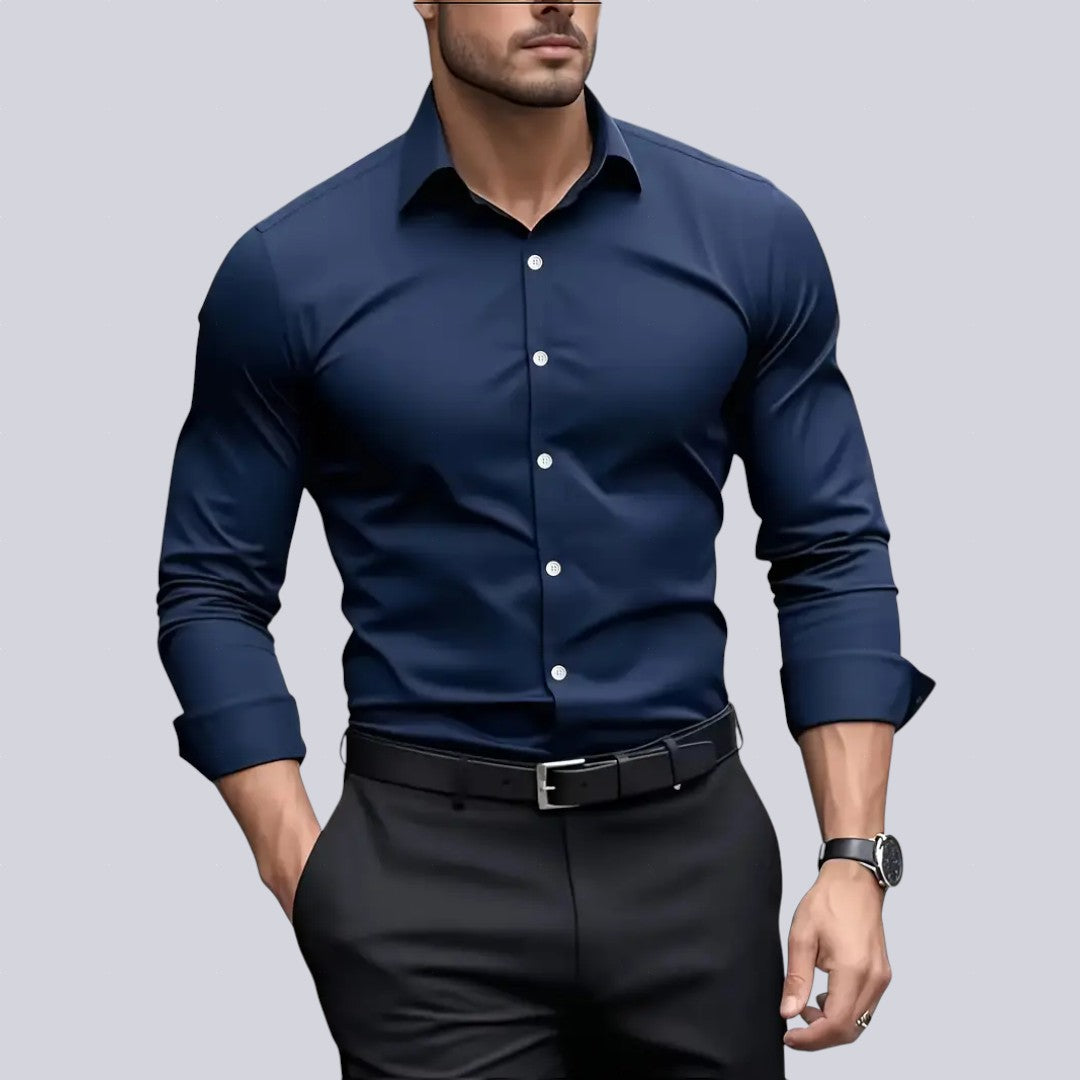 Tyson - Prodyšná košile s dlouhým rukávem