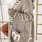 Anna - Elegantní Dlouhý Cardigan