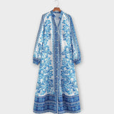 Maxi Šaty S Vyšívanými Detaily A Elegantní Siluetou