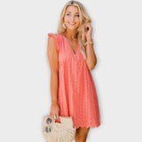 Elegantní Šaty Vzdušná Silueta Minimalistické Detaily