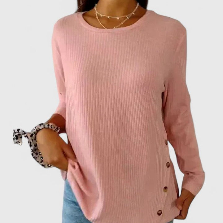 Megan - Elegantní Crew Top