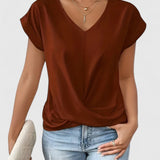 Mahrianne - Pohodlný top s V výstřihem