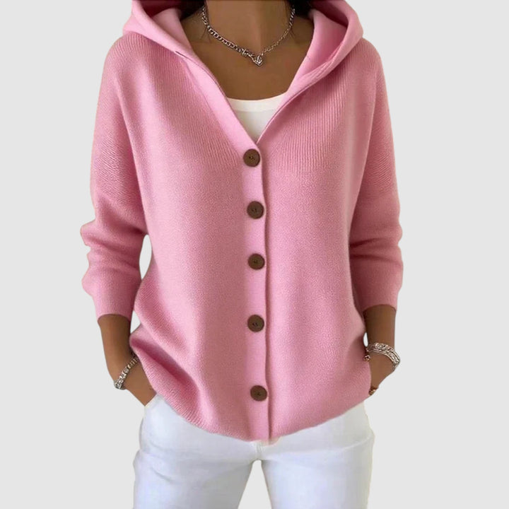Felicia - Pletený cardigan s kapucí