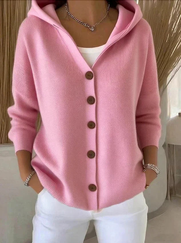 Felicia - Pletený cardigan s kapucí