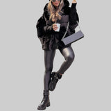 Raven - Moderní bomberová bunda s kapucí