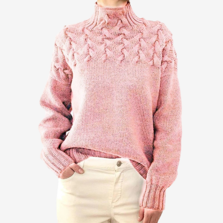 Alaïs - Svetr s vysokým límcem