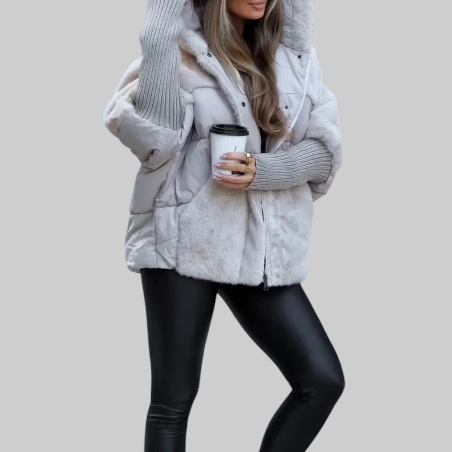 Raven - Moderní bomberová bunda s kapucí