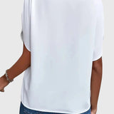 Beatrix - Měkká a Elegantní Halenka s V- výstřihem