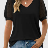 Sofrenia - Pohodlný top s výstřihem do V