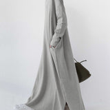 Serenya – módní šaty s dlouhými rukávy a výstřihem do V