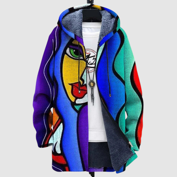 Allira - Luxusní cardigan inspirovaný uměním