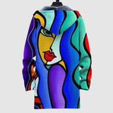 Allira - Luxusní cardigan inspirovaný uměním