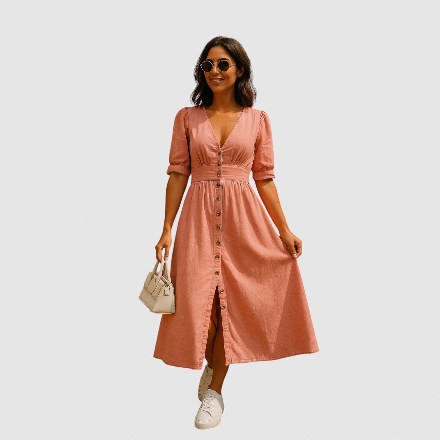 Vega - Džínové šaty