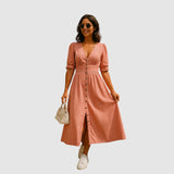 Vega - Džínové šaty