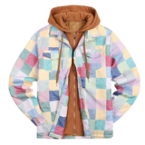 Šimon – Kostkovaná patchwork bunda plná stylu a charakteru 2