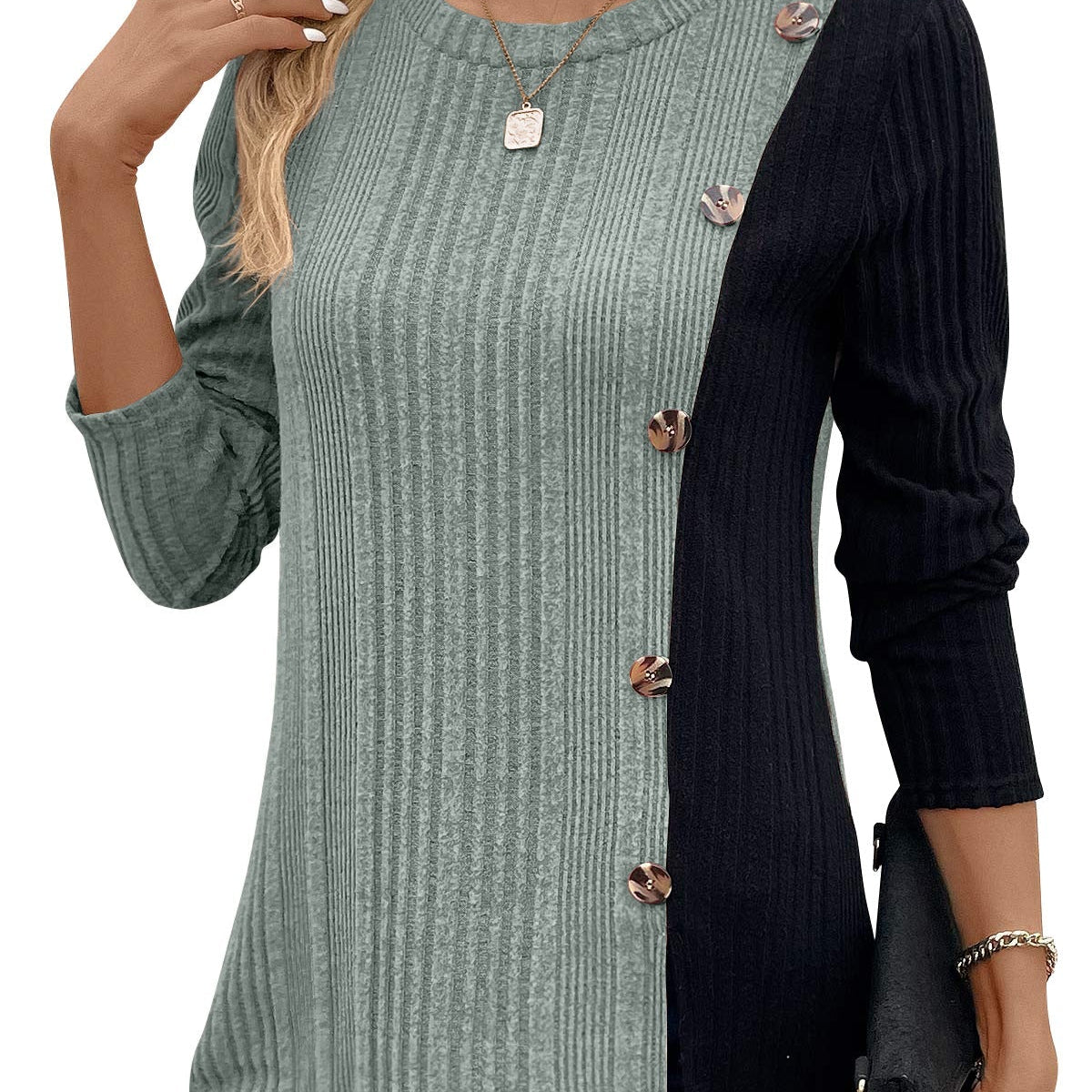 Donna - Žebrovaná blůza