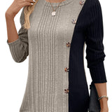 Donna - Žebrovaná blůza