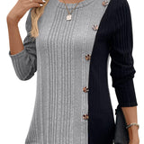 Donna - Žebrovaná blůza