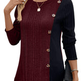 Donna - Žebrovaná blůza