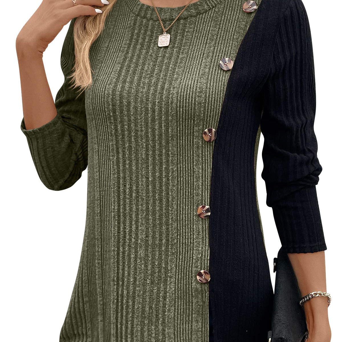 Donna - Žebrovaná blůza