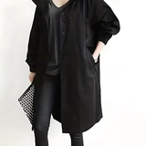 Icone - Elegantní kabát – lehký a pohodlný kabát s kapucí do každého počasí