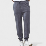 Finsleben Cashmere Kalhoty – Tmavě šedé